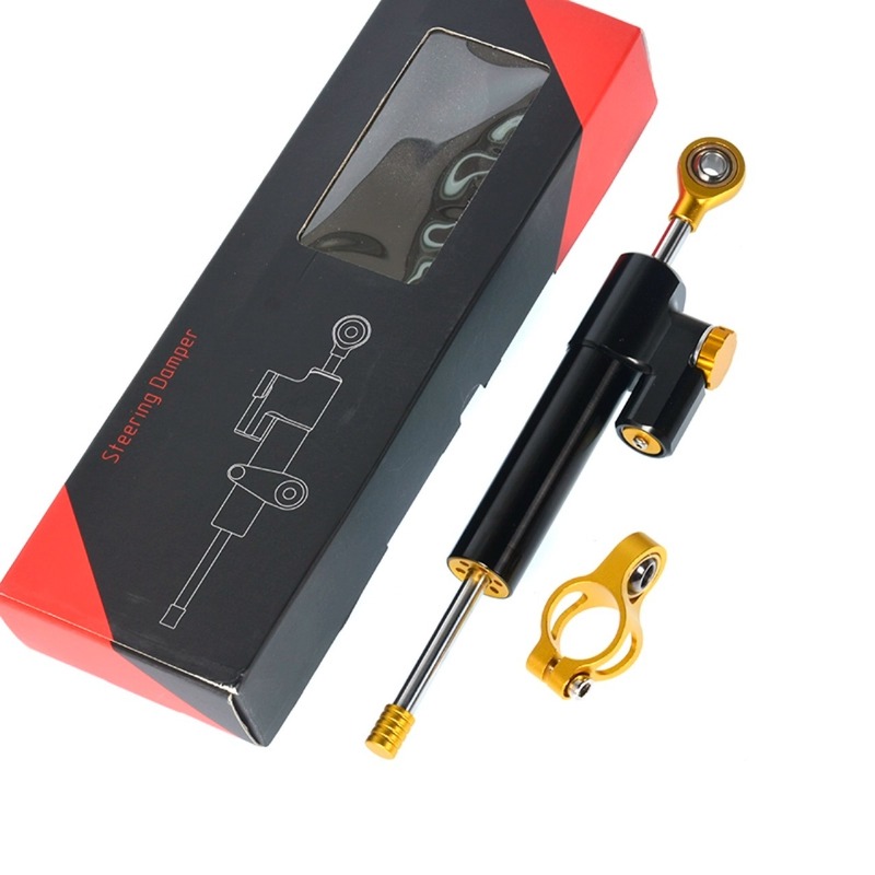 通用摩托车钛尺减震器车把配件稳定器转向方向阻尼器阻尼器