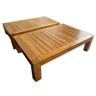 纯实木榻榻米床地炕地台矮床民宿现代简约老榆木无床头双单人床架