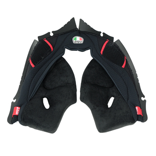 AGV摩托车头盔内棉配件K1/K5 S/K6/PISTA脸颊顶部内衬