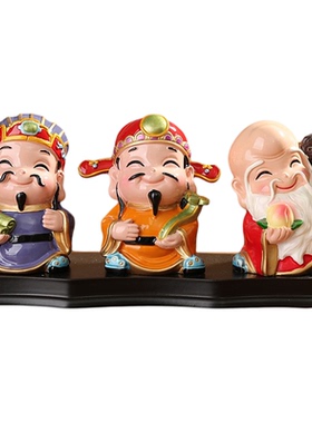 福禄寿摆件家居客厅装饰品