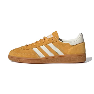 Adidas/三叶草 HandBall Spzl 黄色 男女低帮复古休闲板鞋 IF7088