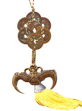 葫芦真品门槛石顺治乾隆五帝钱