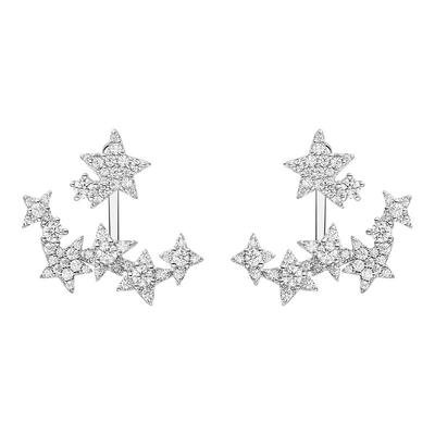 HEFANG何方珠宝闪闪星光耳钉