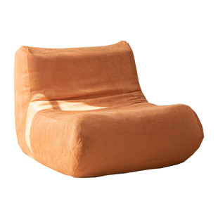 懒人毛毛虫沙发套罩全包加厚麂皮绒防尘北欧奶油风定制防猫抓