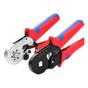 接线端子压线钳管型针型冷压压接钳四边电工专用工具省力夹线钳子