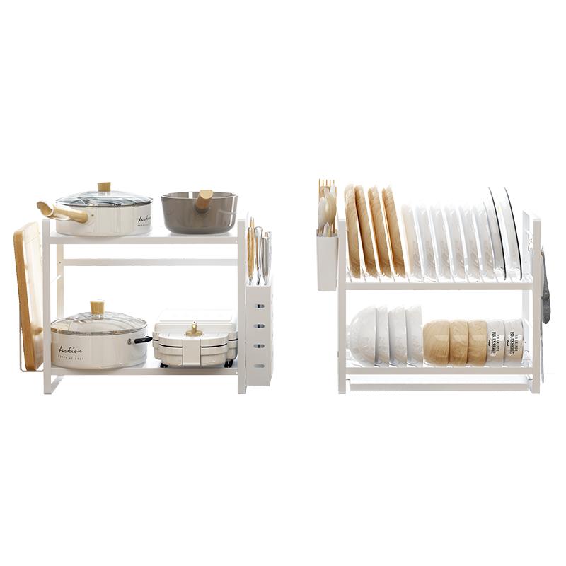 御仕家厨房放碗沥水架水槽收纳碗碟窄碗架晾碗筷碗盘多功能置物架