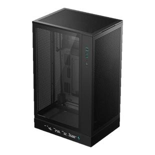 九州风神CH270电脑机箱数显屏幕风冷水冷支持MATX背插360立式机箱