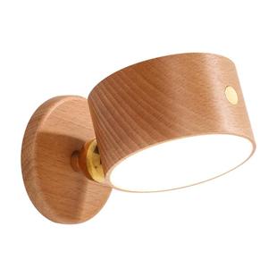 免布线免接线免打孔壁灯充电床头灯无线免钉墙壁新款主卧室小夜灯