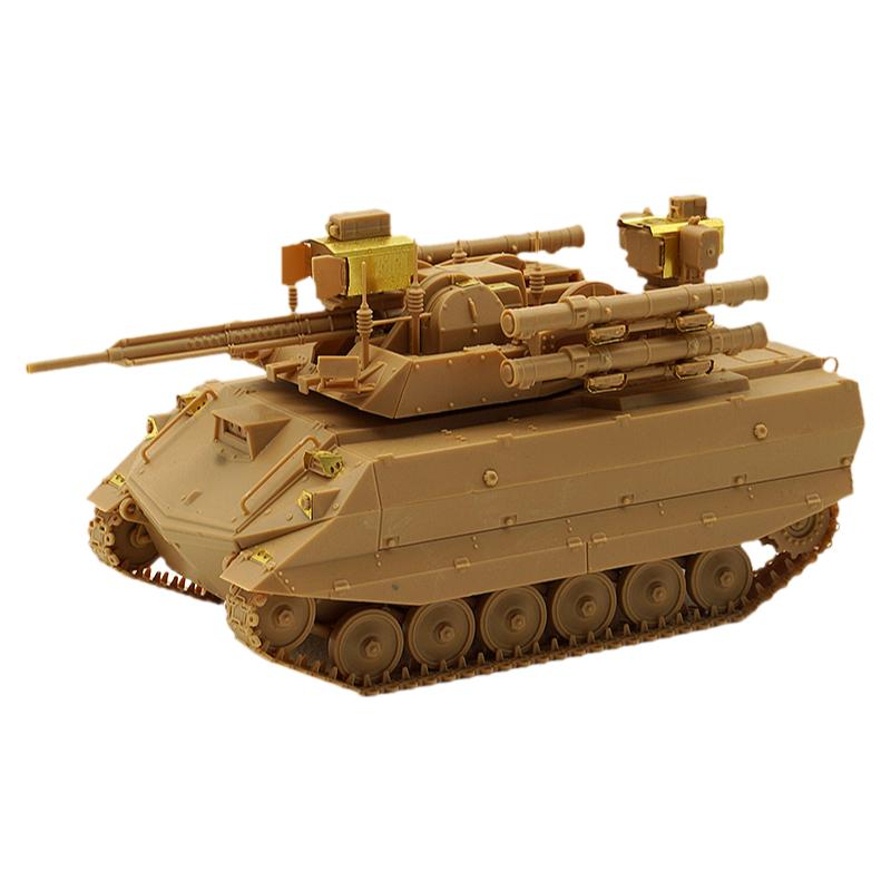 恒辉 Amusing 35A053 1/35 T-90A 坦克加天王星-9无人坦克 空壳版