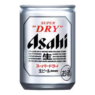 日本进口朝日啤酒生啤辛口精酿迷你mini罐ASAHI135ml