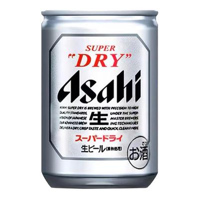 日本进口朝日啤酒生啤辛口精酿迷你mini罐ASAHI135ml