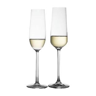 Lucaris原装进口水晶玻璃高脚香槟杯婚庆聚会甜酒气泡酒杯子礼盒