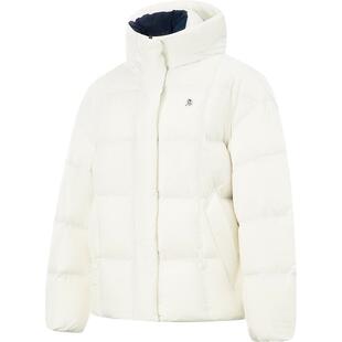 李宁火锅羽绒服丨女款冬季新款泡芙衣服中长款鹅绒保暖运动外套女