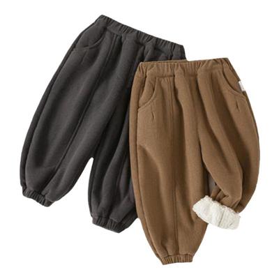 INSbobo儿童裤子加绒裤子