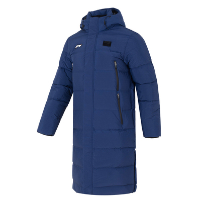 李宁羽毛球系列外套官方正品男女同款上衣防风保暖加厚长款羽绒服