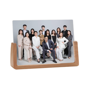 集体照大合影相框摆台高级感洗照片做成公司团队纪念展示相册定制