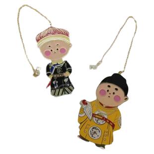 西安旅游文创纪念品搞笑宫廷复古书签链条款金属故宫皇帝日常卡通