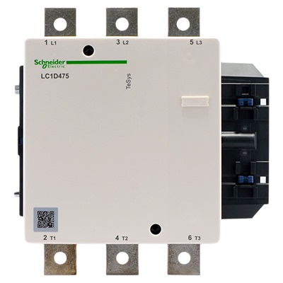 施耐德交流接触器LC1D475M7C 三相常开辅助触点1开1闭AC220V380V