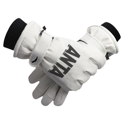 冬季加绒防滑女士保暖手套安踏男