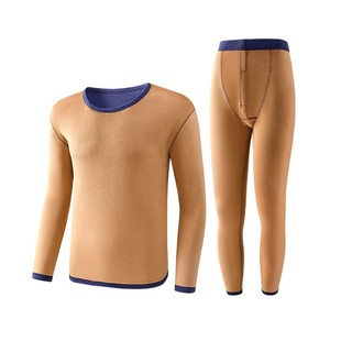 都市丽人保暖内衣男加厚加绒德2025新款东北防寒秋衣秋裤套装冬季