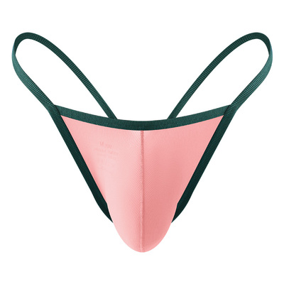 男士丁字裤冰丝夏季透气单丁