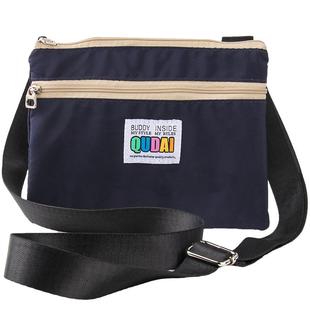 百搭单肩包包女2025新款潮夏季韩版简约横款拉链迷你布包斜挎小包