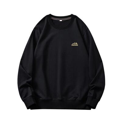 冬季新款大码男加绒卫衣