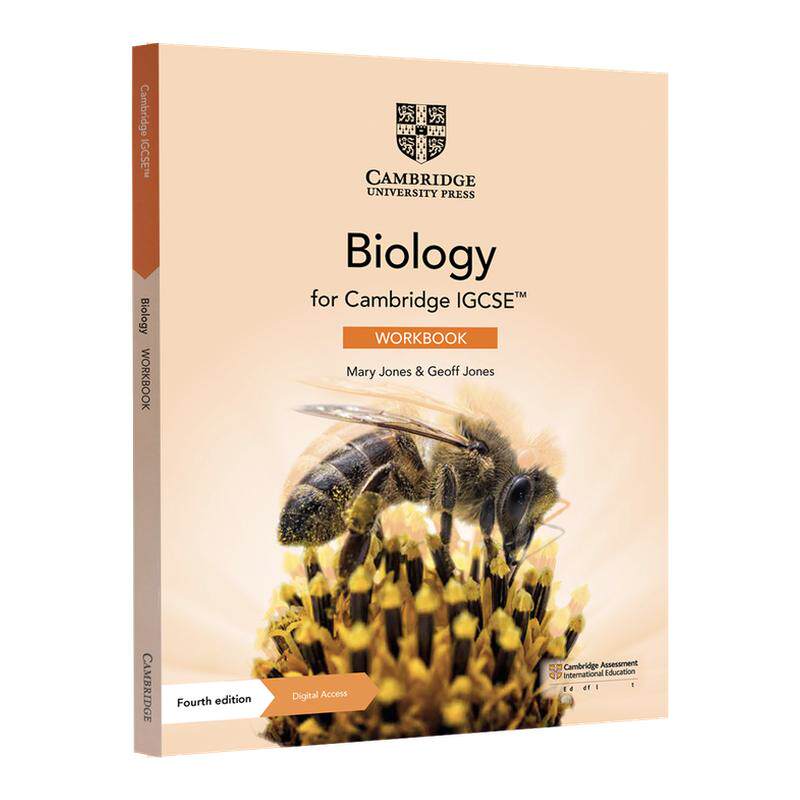 0610考试 剑桥国际英语生物 Cambridge IGCSE Biology Workbook/Practical /Coursebook 2023年考试大纲教材/练习册/实践练习