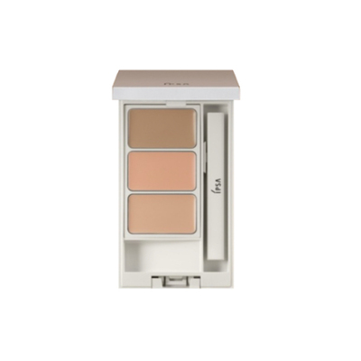 新版~IPSA茵芙莎三色遮瑕膏三色科学配比修饰肤色黑眼圈提亮4.5g