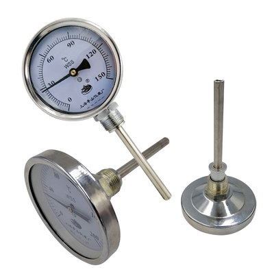 双金属温度计WSS401/411不锈钢