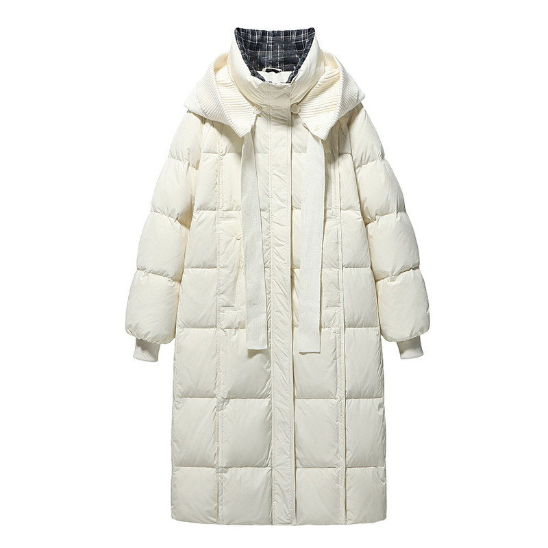 大码羽绒服女长款2026冬装200斤