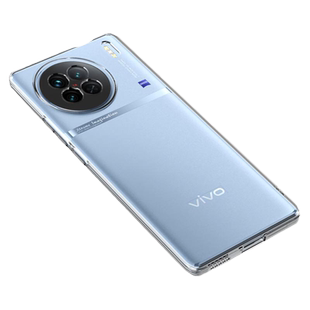 适用于vivox90手机壳透明VIVO X90PRO新款x90s防摔软壳保护套x90pro+气囊硅胶x80全包边x80pro男女款个性创意