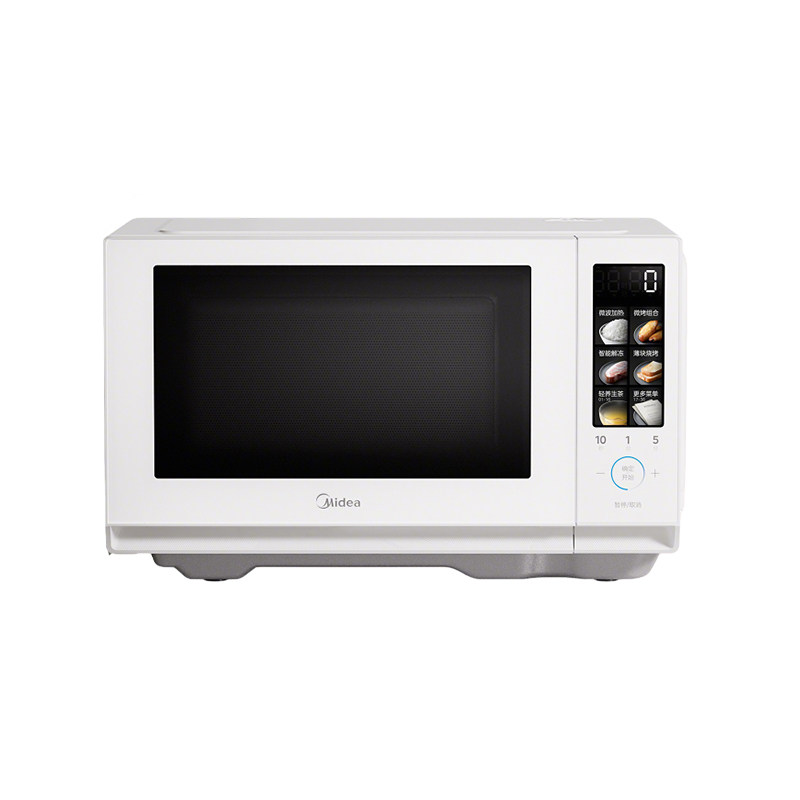 政府补贴美的变频微波炉家用小型光波炉不锈钢微蒸烤一体新品C236 美的 实拍商品图