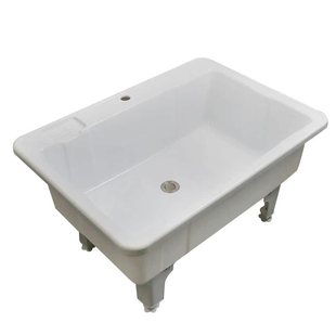 家用拖把池阳台高脚洗拖布地盆卫生间墩布拖布池移动水池水槽池子