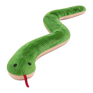 狗狗玩具甩头小蛇磨牙趣味发声自娱神器逗猫小蛇玩具中小型犬玩具