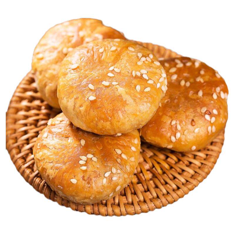 黄山烧饼正宗安徽特产梅干菜扣肉酥饼网红代餐饱腹解馋小零食糕点