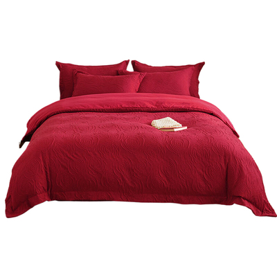 小红书爆款推荐大红色结婚四件套