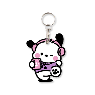 卡通门禁卡套小长方形圆形水滴airtag小区电梯感应卡钥匙扣保护套