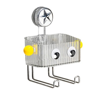 吸盘发饰收纳盒壁挂放儿童发箍发夹头绳女宝宝皮筋架宿舍浴室神器