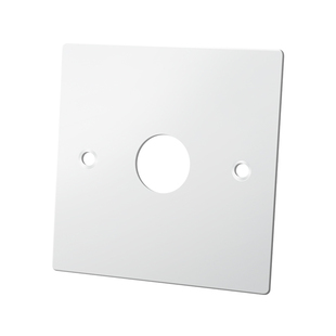 86不锈钢盲板带孔空白面板超薄耐高温白色盖板暗盒黑色磁吸填空板