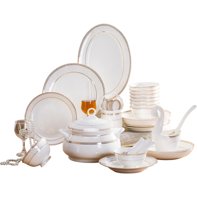 高温骨瓷餐具2025新款碗碟套装