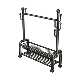 挂衣架落地卧室家用衣架房间挂衣服架子移动晾衣架室内简易衣帽架