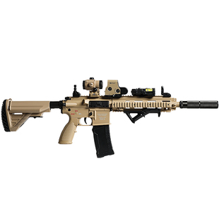 HK416全尼龙电动连发男孩儿童高端玩具枪联动回膛发射器突击步枪