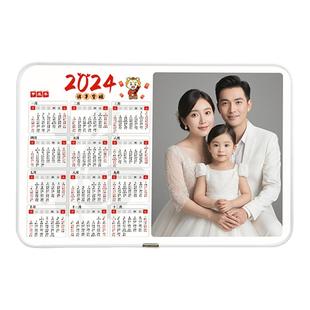 2026马年日历照片定制台历桌面摆件摆台挂历定做月历宝宝相片订制