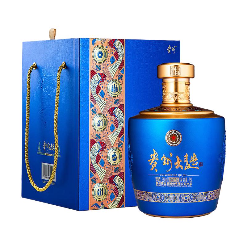 茅台（MOUTAI) 贵州大曲酒 似水流年 酱香型白酒 53度 1.5L  A