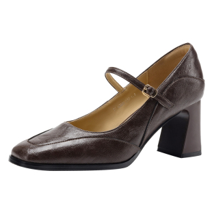 达芙妮法式增高跟小单鞋2026新款春季气质不累脚玛丽珍女鞋子女款