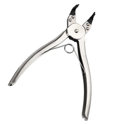 包邮原装进口日本世霸不锈钢卡环钳SUPER介子外卡内卡内直钳子