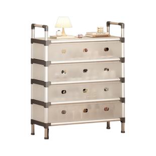 入户鞋架防尘多层家用门口宿舍走廊过道出租房屋收纳置物简易柜子