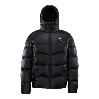 【鹅绒】骆驼羽神男装羽绒服短款面包服加厚排骨服新款防泼水外套