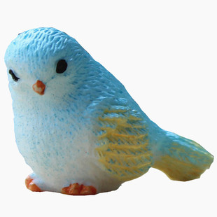 仿真迷你小鸟模型 麻雀 黄莺鸟 盆景装饰小飞鸟 微缩小动物摆件